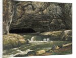 The Source of the Loue or La Grotte Sarrazine by Gustave Courbet