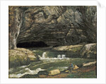 The Source of the Loue or La Grotte Sarrazine by Gustave Courbet