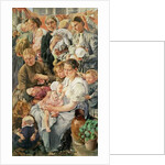 The Women, right panel from The Ages of the Worker, 1895 by Leon Henri Marie Frederic