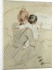 Madame Paul Helleu and her Daughter Paulette, 1905 by Paul Cesar Helleu