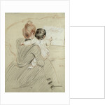 Madame Paul Helleu and her Daughter Paulette, 1905 by Paul Cesar Helleu