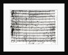 Ms.1548 Overture of the opera 'Don Giovanni' by Wolfgang Amadeus Mozart