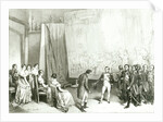 Napoleon I Visiting the Studio of David, 4th January 1808, c.1838 by Emile Lassalle