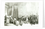 Napoleon I Visiting the Studio of David, 4th January 1808, c.1838 by Emile Lassalle