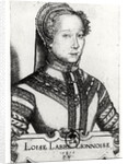 Louise Labe La Belle Cordiere, 1555 by Pierre Woeiriot de Bouzey
