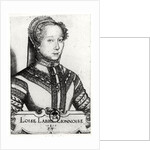 Louise Labe La Belle Cordiere, 1555 by Pierre Woeiriot de Bouzey