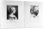 Gaius Cornelius Tacitus engraved by Julien and St. Gregory of Nazianzus engraved by Israel by School French