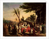 Funeral of Godfrey of Bouillon in Jerusalem, 23rd July 1100, 1838 by Edouard (1799-1877) Cibot