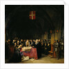 The Chapter of the Order of St. John of Jerusalem held in Rhodes in 1524, 1839 by Claude Jacquand