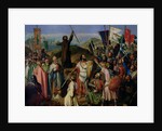 Procession of Crusaders around Jerusalem, 14th July 1099, 1841 by Jean Victor Schnetz
