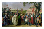 Count of Tripoli accepting the Surrender of the city of Tyre in 1124, 1840 by Alexandre-Francois Caminade