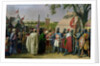 Count of Tripoli accepting the Surrender of the city of Tyre in 1124, 1840 by Alexandre-Francois Caminade