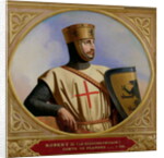 Robert II le Hierosolymitain, Count of Flanders 1843 by Henri Decaisne