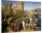 Ptolemais returns to King Philip Augustus and King Richard the Lionheart on July 13th 1191, 1840 by Merry Joseph Blondel