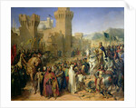 Ptolemais returns to King Philip Augustus and King Richard the Lionheart on July 13th 1191, 1840 by Merry Joseph Blondel