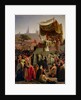 St. Bernard of Clairvaux preaching the Second Crusade in Vezelay, 31st March 1146, 1840 by Emile Signol