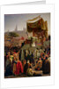 St. Bernard of Clairvaux preaching the Second Crusade in Vezelay, 31st March 1146, 1840 by Emile Signol