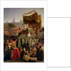 St. Bernard of Clairvaux preaching the Second Crusade in Vezelay, 31st March 1146, 1840 by Emile Signol
