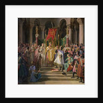 Philip Augustus King of France Taking the Banner in St. Denis, 24th June 1190, 1841 by Pierre Henri Revoil