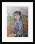 The Little Girl from Nice, 1888-89 by Berthe Morisot