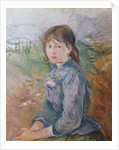 The Little Girl from Nice, 1888-89 by Berthe Morisot