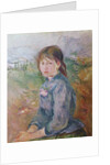 The Little Girl from Nice, 1888-89 by Berthe Morisot