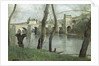 The Bridge at Mantes by Jean Baptiste Camille Corot