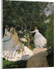 Women in the Garden, c.1866 by Claude Monet