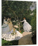 Women in the Garden, c.1866 by Claude Monet