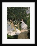 Women in the Garden, c.1866 by Claude Monet