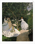 Women in the Garden, c.1866 by Claude Monet