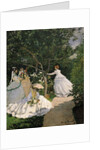 Women in the Garden, c.1866 by Claude Monet
