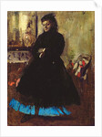 Portrait of Madame Ducros, 1858 by Edgar Degas