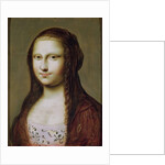 Portrait of a Woman Inspired by the Mona Lisa by Jean Ducayer