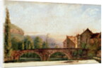 The Pont de Nahin at Ornans, c.1837 by Gustave Courbet