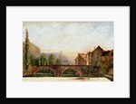 The Pont de Nahin at Ornans, c.1837 by Gustave Courbet