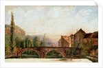 The Pont de Nahin at Ornans, c.1837 by Gustave Courbet