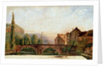 The Pont de Nahin at Ornans, c.1837 by Gustave Courbet