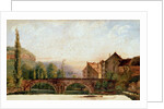 The Pont de Nahin at Ornans, c.1837 by Gustave Courbet