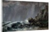 Downpour at Etretat by Gustave Courbet