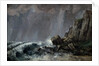 Downpour at Etretat by Gustave Courbet