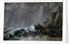 Downpour at Etretat by Gustave Courbet
