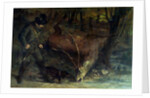 The Death of the Stag, 1859 by Gustave Courbet