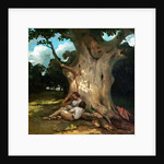 The Large Oak, 19th century by Gustave Courbet