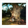 The Large Oak, 19th century by Gustave Courbet