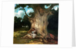 The Large Oak, 19th century by Gustave Courbet