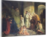 The Kiss of Peace in the Catacombs, 19th century by Charles Louis Fredy de Coubertin