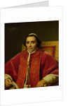 Portrait of Pope Pius VII, 1805 by Jacques Louis David