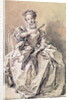 Woman in Spanish Costume by Francois Boucher