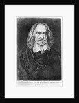 Portrait of Thomas Hobbes by Wenceslaus (after) Hollar